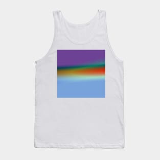 red blue green texture art Tank Top